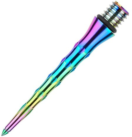 ONE80 Dart Titanium Steel Tip Schraubspitzen hochwertige Wechselspitzen Conversion Point Titan für maximale Haltbarkeit