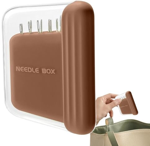 Magnetischer Nadelhalter, magnetischer Nadelhalter | Stickerei Nadeltasche,Stecknadel-Aufbewahrungsbox, magnetische Nadel-Organisator für zu Hause, Reisen, Wohnung