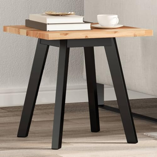 Brokky 4008718 Table T O P Square 40x40x2 cm Solid Wood Acacia Wooden Large Kitchen Dining TableT O P WorkT O P DeskT O P CounterT O P Workstation