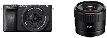 Kit Sony Alpha ILCE6400AKB.CEC +Sony obiettivo SEL11F18.SYX