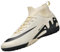 VTASQ Scarpe da Calcio Bambini e Ragazzi Professionale Competizioni All'aperto Sportivo Scarpe da Allenamento Adolescenti Scarpe da Calcetto Prato Artificiale Beige EU35