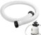 Manguera de piscina de 38 mm/150 cm – Manguera flexible para piscina bomba y aspiradora de piscina – Manguera de repuesto, accesorios para bomba de piscina/filtro