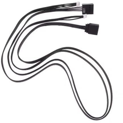 Generico Cables Pin Connector Cable, Lighting Copper Cord, Heat Sink Motherboard Extension Wire for Monitor, Motor, Computer Case, Light Strip, Players, System Cooling Setup