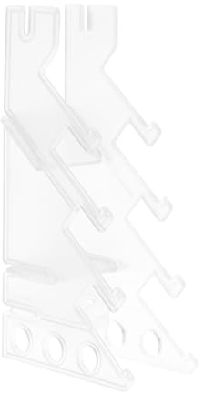 UPKOCH Fingerskateboard Ständer aus Transparentem Kunststoff | Sammler, Einfache Montage, Mehrfachnutzung im Büro der Vitrine, Einzigartiges Design