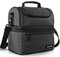 Hap Tim Sac Isotherme Repas Femme & Homme, Lunch Box Bag Isotherme, Glaciere Souple, 7.5 L Sac Pour Enfant Travail PiqueNique (Gris Foncé)