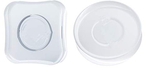 Hemobllo 2stücke Nano-antirutschpad Multifunktionale Klebepad Abnehmbare Haftpads Für Handyhalterung Und Kabelorganizer Geeignet Für Glas Holz Metall Kunststoff Und Keramikfliesen Quadratis