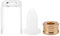 Silicon Handmade Lipstick Mold Lipstick Filling Tube Lipstick DIY Mold for Lipstick DIY(agle Mouth Shape)