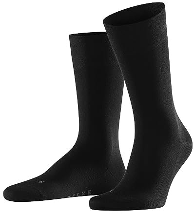 FALKE Herren Socken Sensitive Intercontinental M SO Lyocell mit Komfortbund 1 Paar, Schwarz (Black 3000), 39-42