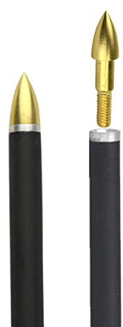 N+A SHARROW 12 / 24pcs Archery Broadheads Pfeilspitze einschrauben 75 Kornpfeilspitzen Zielfeldpunkte aus Edelstahl für das Jagdschusstraining
