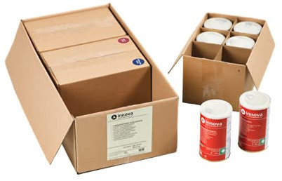 INNOVA 1 Monatspaket vegetarisch, Krisenvorsorge und Langzeitnahrung höchster Qualität, Notfallnahrung | Sicherheits Nahrungsmittel Emergency Food | Notverpflegung (15 Years Shelf life)