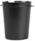 Bicchiere dosatore per caffè, in acciaio inox, da 58 mm, per macchina da caffè, con manico in polvere, per macchina da espresso, filtro per macchina da caffè (nero)