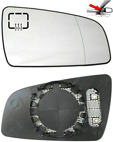 Spiegelglas Spiegel Glas Rechts Beheizbar Beifahrerseite Seitenspiegel Aussenspiegel Kompatibel Mit Opel Zafira B 2005-2008