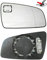 Spiegelglas Spiegel Glas Rechts Beheizbar Beifahrerseite Seitenspiegel Aussenspiegel Kompatibel Mit Opel Zafira B 2005-2008