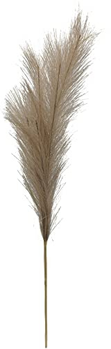 matches21 Feder Kunstzweig Dekozweige Kunstfeder Federstrauß Dekofeder Kunststoff 1 Stk 80 cm braun