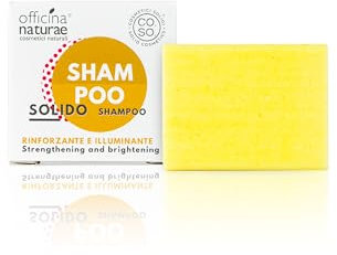 Officina Naturae | Mini Size Kräftigendes und aufhellendes Shampoo mit Bio-Kastanie und Birke für beschädigtes und trockenes Haar, 15 g