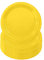 16PCS Sunflower Yellow Paper Plates 23cm,Disposable Paper Plates 9 inch Solid Color Paper Round Dinner Plates Tableware Party Plates for Birthday,BBQs,Picnic,Kids Shower Party Plates Supplies
