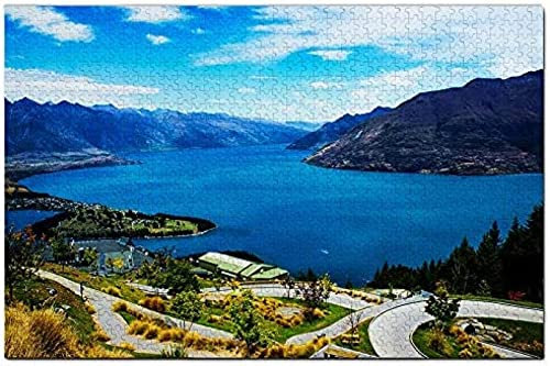 KESIMO New Zealand Otago Peninsula Dunedin Jigsaw Puzzle For Adults 1000 Piece Papery Travel Gift Souvenir 70 * 50cm