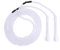 Elevate Beaded Jump Rope - Professional Jump Rope with an adjustable length up to max. 3 mt, thickness 3mm poly cord/8mm including perlen, weight 0.1 kg. (Schwarz/Weiß