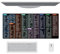 Big Mouse Pad with Excel Keyboard Shortcuts, 80 x 30mm Quick Key Multifunctional Comfortable Keyboard Pad, Thick Extended English Quick Key Super Large Keyboard Pad, Computer Mat for Desk PC, Laptop