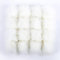 6 Stück 12-15cm Kunstfell Pompons, Kunstfell Bommeln zum Basteln, Künstliche Fellbommel Flauschige Bommel Pom Pom zum Basteln DIY Kreative Handwerk Mützen Handschuhe Tasche Anhängern Dekor,Weiß