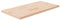 Toshilian Comptoir de Salle de Bain, Dessus de Salle de Bain Plan de Travail pour Meuble de Lavabo Tablette pour Évier 80x40x2,5 cm Brun Classique Non Traité
