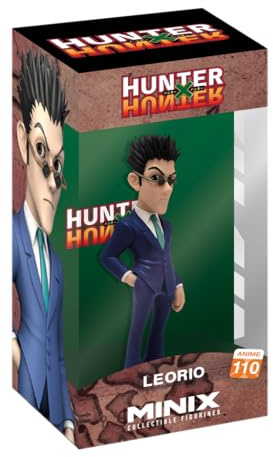 MINIX Leorio-Figur, Hunter x Hunter, Sammlerstücke 12 cm, Geschenkidee für Kinder und Erwachsene, Anime-Fans - MN14095, Mehrfarbig