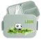 Bento Box Midi Lunchbox für Mepal Bentobox - Fußball Geschenke Junge Fussballgeschenk Kinder - 900 ml - Sage Grün - einschulung brotdose brotbüchse jungen schule soccer fussball jausenbox die