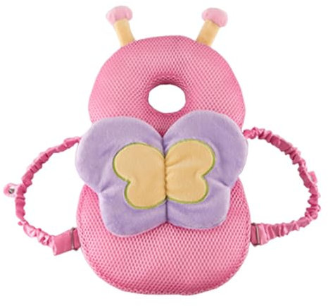 Baby Kopfschutz Rucksack, Kopfschutzkissen Baby, Kopfschutzkissen für Kleinkinder, Sicherheitskopfkissen für Babys, Kopf- und Rückenschutzkissen für Babys gegen Stürze