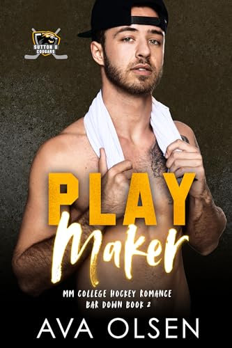 Play Maker: MM College Hockey Romance (Bar Down Book 2) (English Edition)