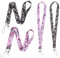 BIVOFU 2PCS Id Lanyards, Strap Abzeichen Lanyards, Schlüsselband Mit Niedlichem Muster, Umhängeband Mit Schlüsselbund, Stilvolles Lanyard Mit Sicherem Clip Und Sanitärinstrument Design (3)