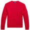POLO RALPH LAUREN Herren-Pullover mit ikonischem Zopfmuster, Baumwolle, Ralph Lauren Red, L