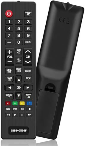 MIMIROOM 1Pcs Universal Fernbedienung für Samsung Smart TV, Universal Fernbedienung Fernseher Universalfernbedienung BN59-01199F, Kompatibel mit Alle für Samsung Fernbedienung