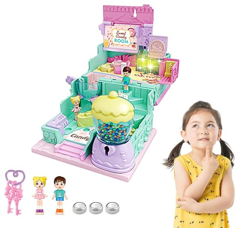 Maison de Princesse – Kit de résidence de Jeu, kit de décoration de Palais Pastel, Villa de Narration Imaginative | Mini Aventure à la Maison pour Les, Les Tout-Petits, Les