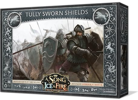 Cool Mini or Not - A Song of Ice and Fire: Tully Sworn Shields | Miniature Game