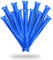 FUN FAN LINE - Packung mit 50 Stück Bam Bam Inflatable Stick Set für fußball Party, musikparty, Geburtstagsfeier. krachmacher Spiel beifall Luftballons. (25 Paare) (Blau)