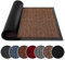 BLADO Washable Door Mats Indoor & Outdoor - Non-Slippery Heavy Duty - Stylish & Large Rubber - Perfect Dust Grabbing Doormats (Brown, 80cm x 120cm)