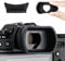 KIWIFOTOS Augenmuschel Okular für Fujifilm Fuji X-T4, X-T3, X-T2, X-T1, GFX100S, GFX100, GFX-50S, X-H1 Ersatz Ersetzt Fujifilm EC-XT L, EC-GFX, EC-XT M, EC-XT S, EC-XH W Eyepeice Cup