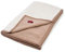 Ritter Decken Alpaka Decke „Arequipa weich, 150 x 100 cm, Creme Kamel (ungefärbt), aus 50% Alpaka und 50% Schurwolle (Natur). Wolldecke. Geeignet als Wohndecke, Kuscheldecke und Tagesdecke.