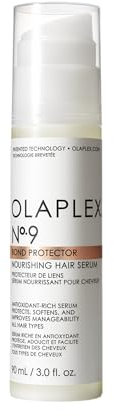Olaplex No 9 Bond Protector Nährendes Haarserum, Hitzeschutz, Macht Weich Und Pflegt Schwerelos, Reduziert Verfilzungen Und Statische Aufladung, Für Alle Haartypen, 90ml