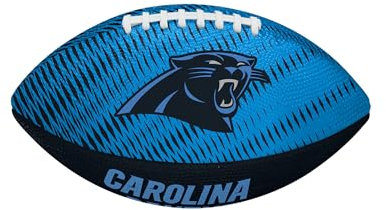 Wilson American Football NFL Team Tailgate, Gummi, Hellblau / Schwarz
