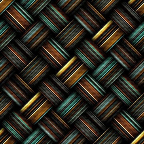 HEKO PANELS Oxford Wasserdichte Meterware Canvas Polyester Stoff Zum Nähen, Möbel- und Dekostoffe, Handwerken, Wasserabweisend, Blickdicht, 3D, 2 Meter 155 x 200 cm