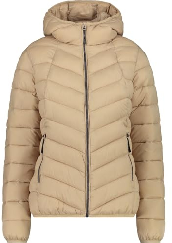 CMP - Damenjacke mit fester Kapuze, Sesam, S