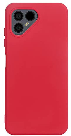 Anybird Premium Tasche Hülle TPU Silikon Case Für Fairphone 4 6.3 Inch Handyhülle Handy Tasche Schutz Cover Etui Schutzhülle Abdeckung Rot