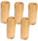 Healeved 5pièces Tasses De Ventouse Bambou Pour Massage Corporel Accessoires De Thérapie De Ventouse Ustensiles De Massage Outils De Soin Du Corps