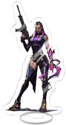 NIRBO Valorant Acryl-Figur für Gaming-Fans, farbenfrohes und exquisites Charakter-Design, Acryl-Figur (Reyna)