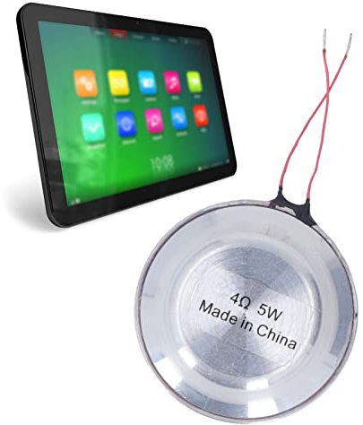 Yanmis Resonance Speaker, Bass Effect, Full Frequency, Internal Magnetic, for Computers, MP3, MP4, CDs, Mobile Phones (4Ω 5W)