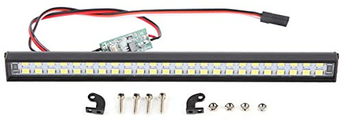 RC Dachlampe, 147 x 12 x 11,5 mm 48 Stück Lampenperlen RC Auto Dachlampe RC Crawler Universal LED Lichtleiste Teil Zubehör für RC Crawler Auto