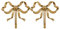 KKwercv Bowknot Coat Hooks Bow Hooks for Wall Hanging Bowknot Brass Hook Gold Wall Hook for Hanging Coat Hat Towel Decorative Hooks for Bathroom Living Room Kitchen Decor