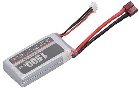 7.4V 2S 1500mAh 45C LiPo Battery High Rate LiPo Battery for Remote Control Aircraft Model (T Plug)