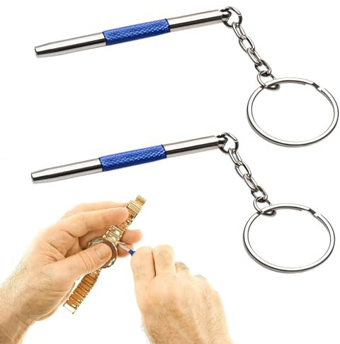 2 mini destornilladores de gafa, 3 en 1, juego multifunción Eyeglass Screwdriver para gafas, sol, joyas y relojes